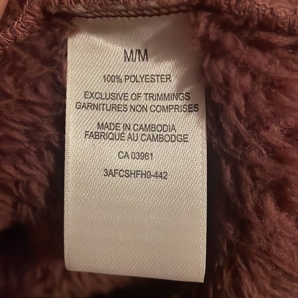 💕SHAMBHALA Zip Up Sherpa Jacket, Medium - Picture 7 of 8